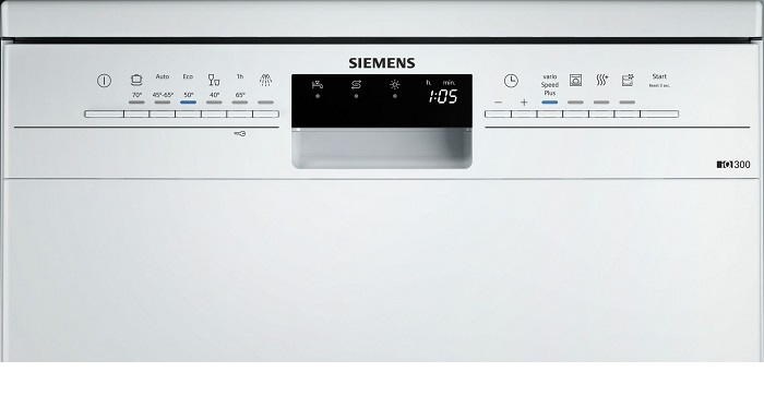 Siemens SN236W01GE ovládací panel